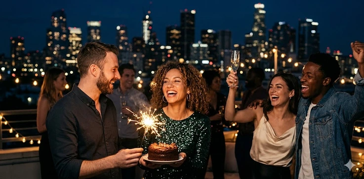 Party Celebration Captions