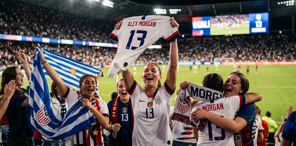 Alex Morgan Captions