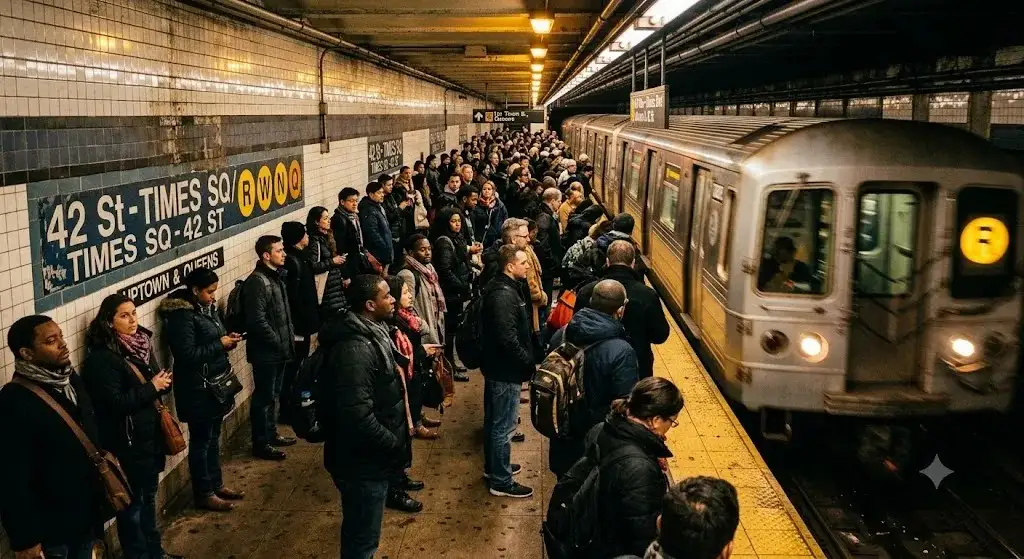 NYC Subway Experience Captions