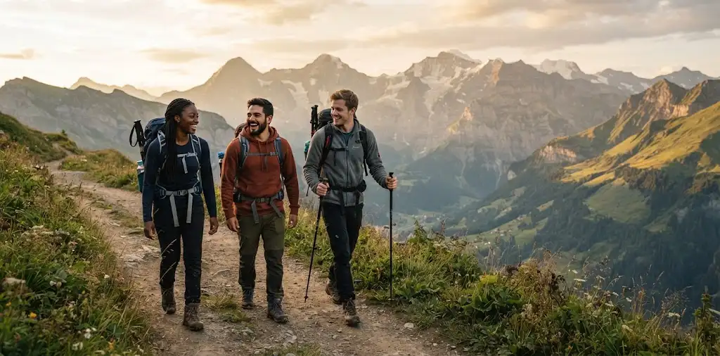Hiking Captions